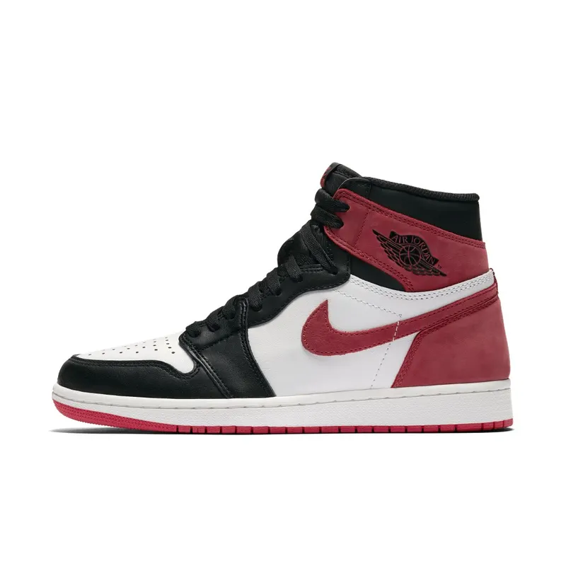 Air Jordan Nike AJ 1 I Retro High OG Track Red "6 Rings" (2018) (555088-112)