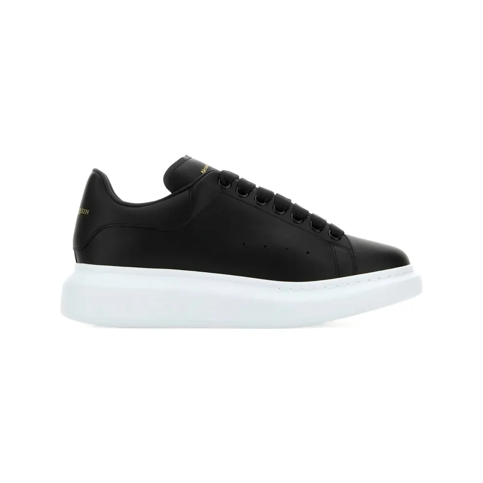 Alexander Mcqueen Oversized Leather “Black” (553770 WIAIG 1002)