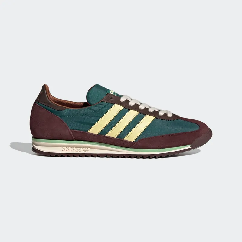 adidas SL72 Wales Bonner Maroon Hemp/Maroon/Collegiate Orange (FX7515)
