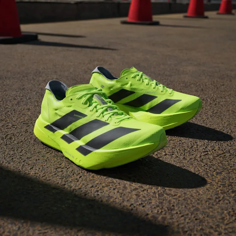 Adidas Adizero Adios Pro 4 Lucid Lemon / Core Black / Halo Silver (JR6362)
