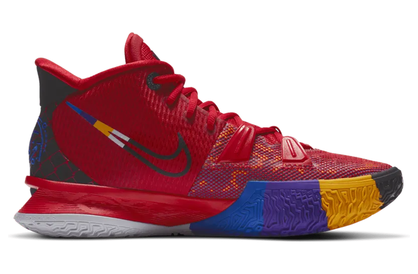 Nike Kyrie 7 Preheat ‘Icon Of Sport’ University Red/Black/Fierce Purple (DC0588-600)