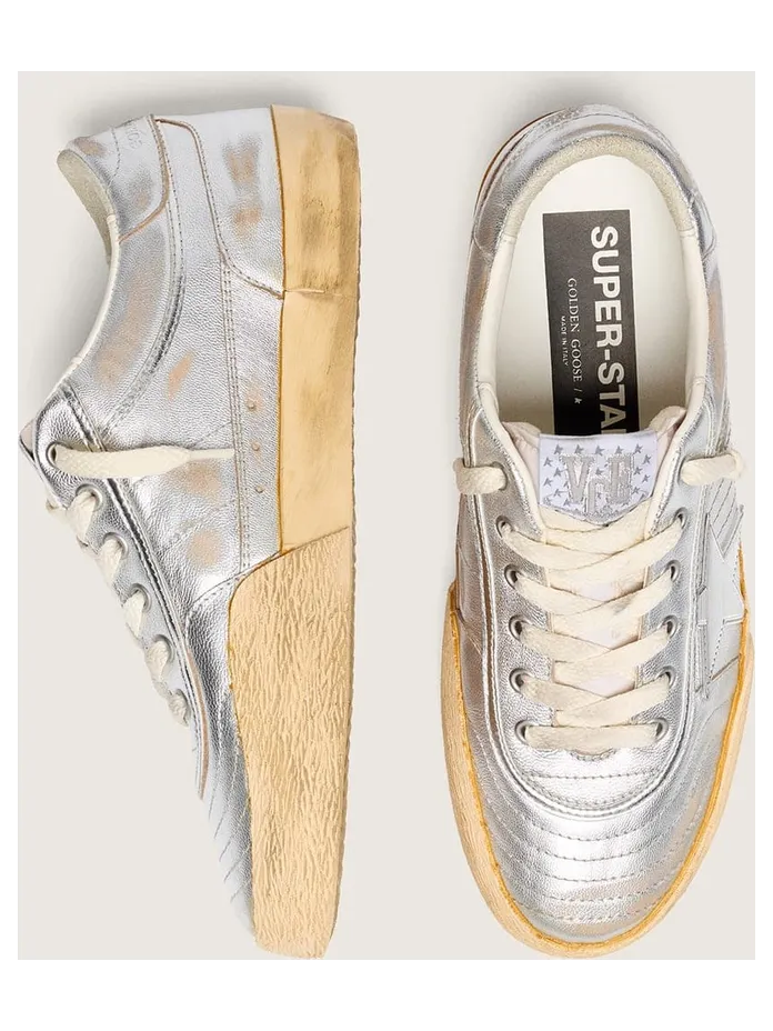 Golden Goose Super-Star Lab In Metallic Nappa With Silver Tpu Star (GWF00942.F007816.70100) (3)