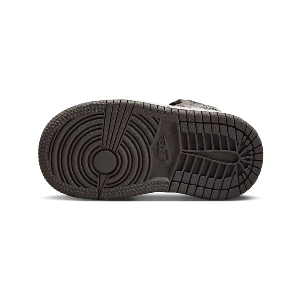 Air Jordan One Mid Gunsmoke / Matte Silver / Black (FZ1208-001)