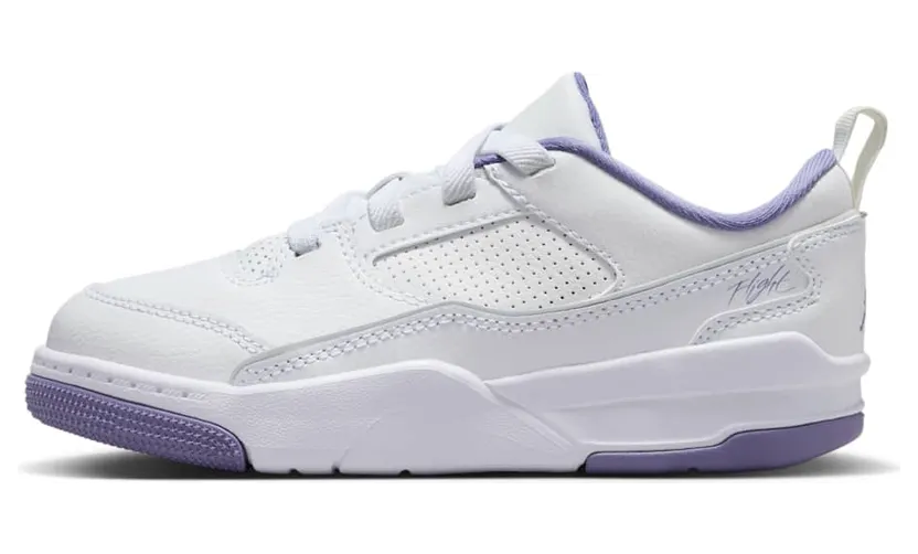 Jordan Flight Court White Dusty Amethyst (HF3332-115)