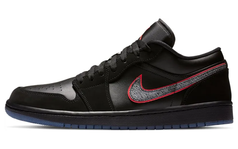 Air Jordan 1 Low ‘Red Orbit’ “Black / Red Orbit” (CK3022-006)