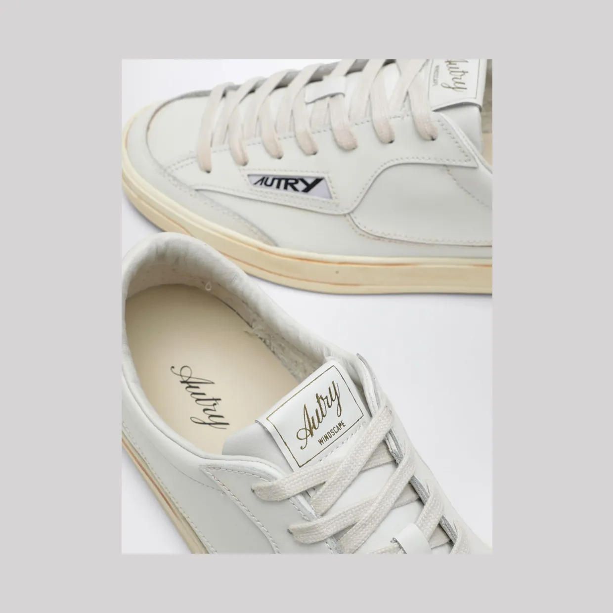 Autry Windscape Leather Sneakers White (SVLMPJ02) (3)
