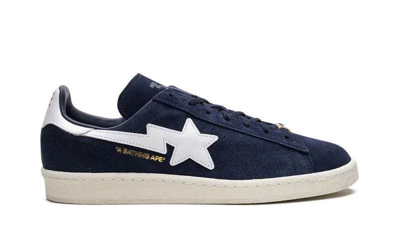 Adidas Campus 80 “Bape – Collegiate Navy” (ID4770)