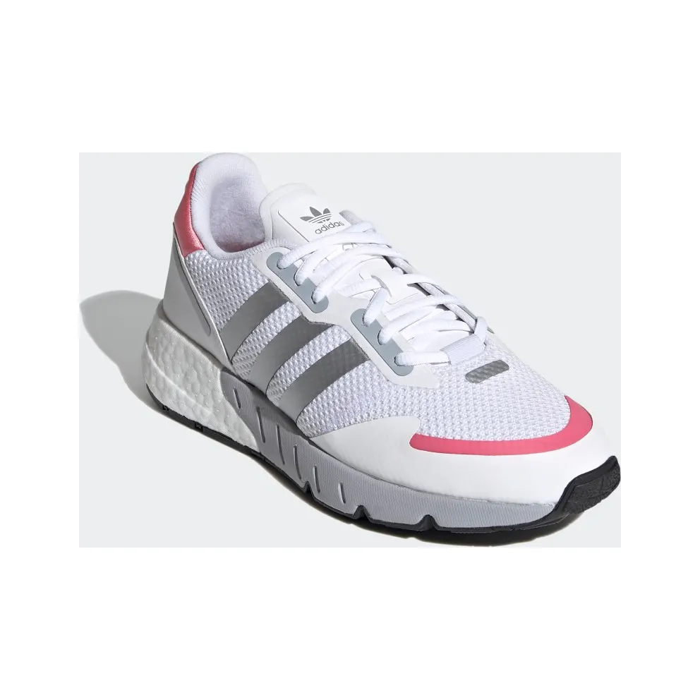 Adidas ZX 1K Boost ‘White Silver Metallic’ Cloud White/Silver Metallic/Hazy Rose (FY5654)