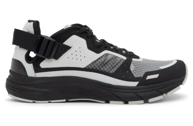 11 by Boris Bidjan Saberi Black and Grey Salomon Edition Bamba 6 Sneakers (125 11xS)