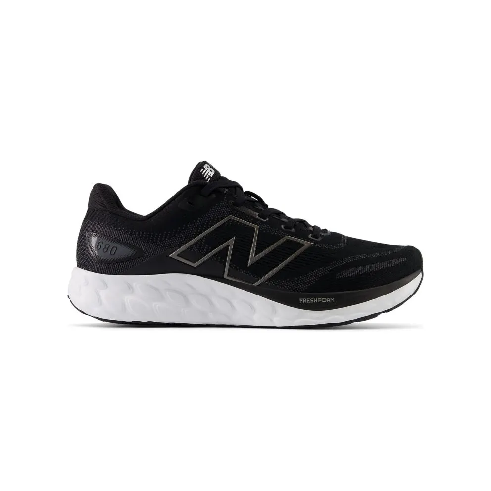 New Balance Fresh Foam 680v8 Black Magnet Black Metallic (M680LK8)