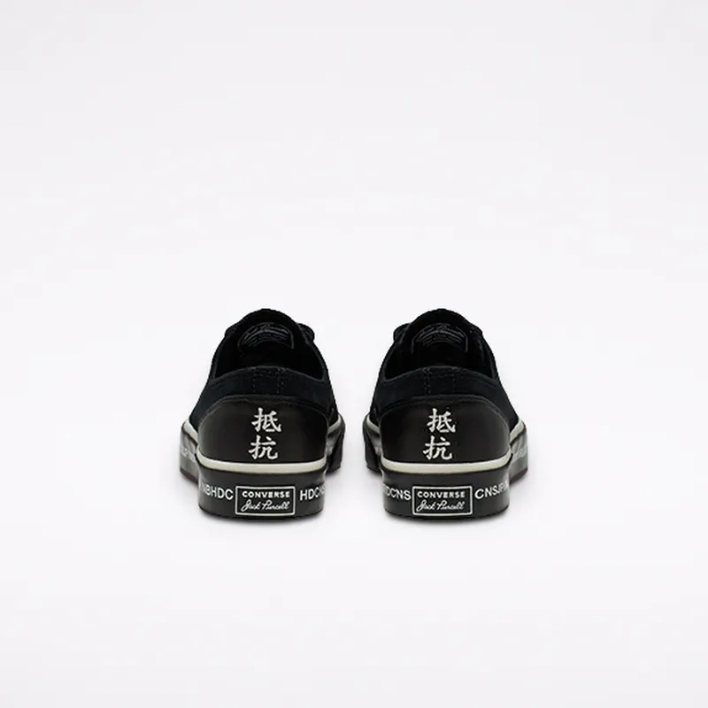 Converse Jack Purcell Ox Neighborhood Motorcycle Black/White (165604C)