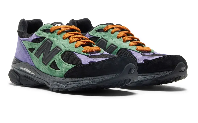 New Balance 990v3 Stray Rats Reprise Finale The Joker (2019) Green/Purple-Black (M990SK3)