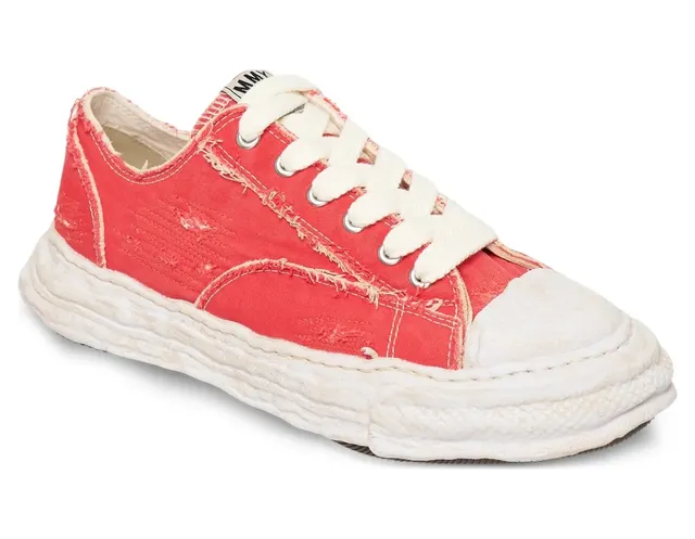 Maison Mihara Yasuhiro Peterson23 Original Sole “Red/Neutrals” (A16FW723) (2)