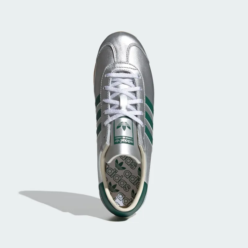 adidas Country OG Silver Metallic / Collegiate Green / Cream White (IE8412)