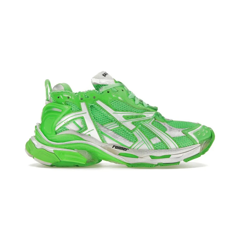 Balenciaga Runner Fluo Green (677403W3RBM3590)