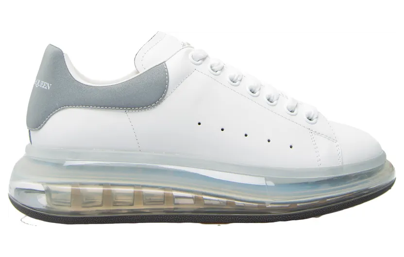 Alexander McQueen Oversized Grey Clear Sole