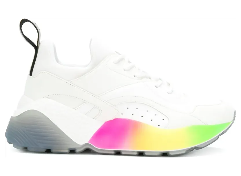 Stella McCartney ‘Eclypse Rainbow’ Sneakers – Weiß (501777W0KWB)