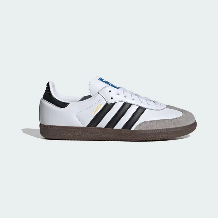 adidas Samba OG “Cloud White / Core Black / Clear Granite” (B75806)