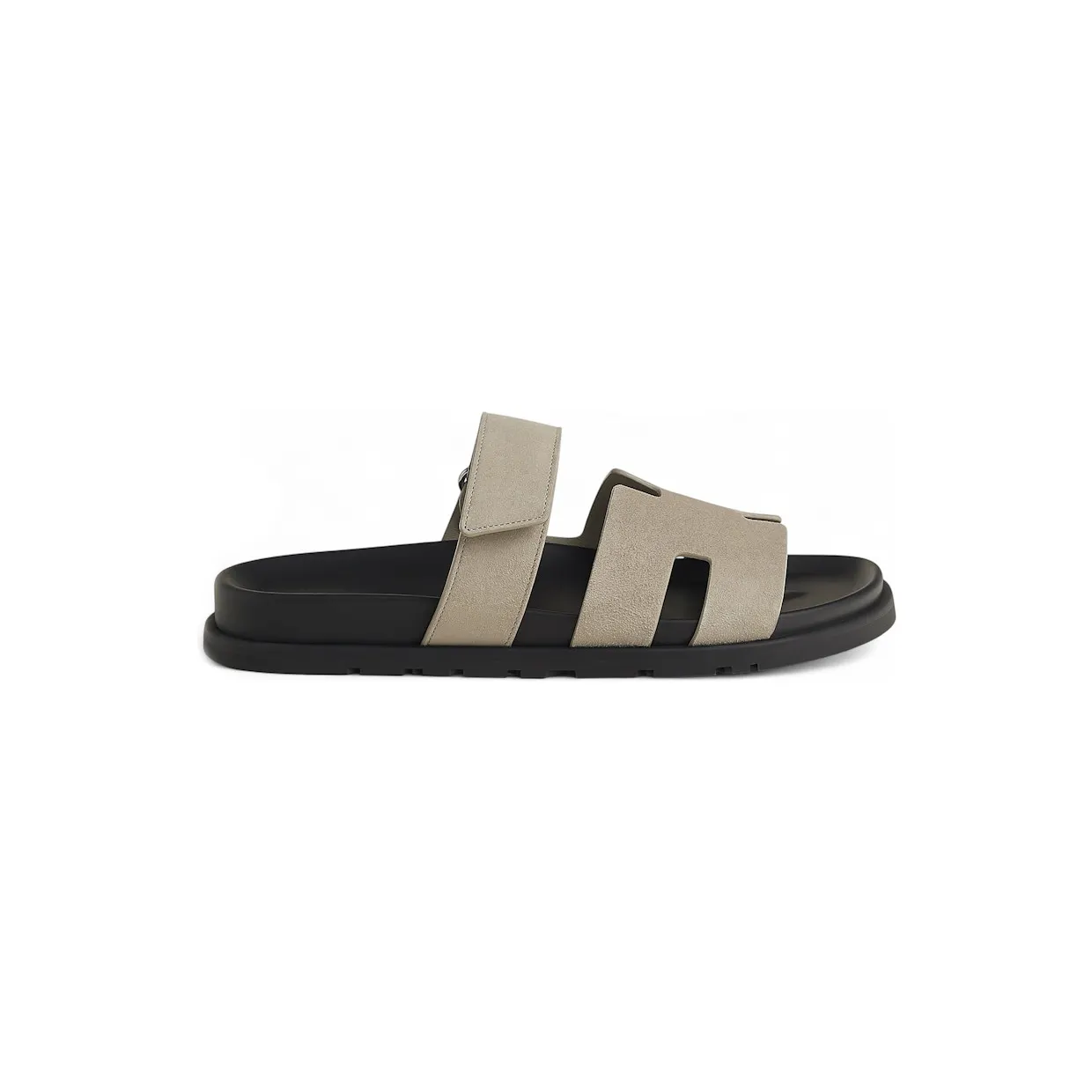 Hermes Chypre Sandal Beige Esquisse Suede Goatskin (H222856Z-NL390)