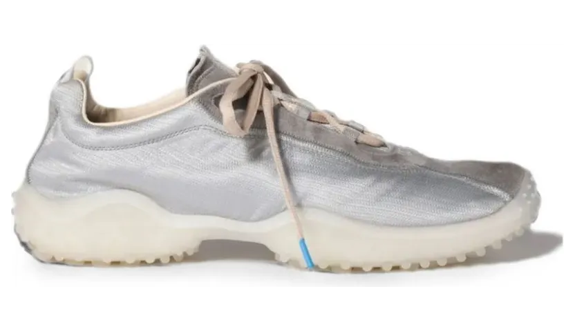 Miu Bubble Sneakers aus Funktionsstoff und Wildleder – Silber (5E806E3M0KF0424)