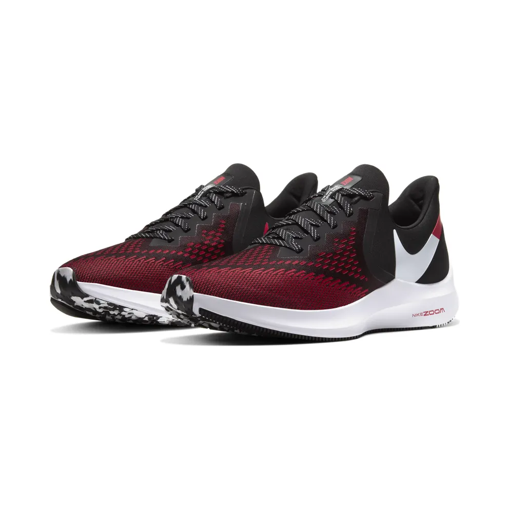 Nike Zoom Winflo 6 “Black / University Red / White” (AQ7497-010)