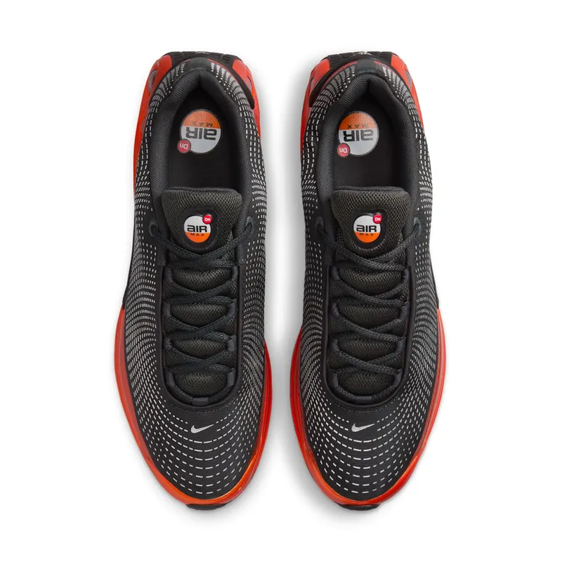 Nike AIR MAX DN QS “Dark Smoke Grey/Metallic Dark Grey/Salsa Red” (HJ6695-001)