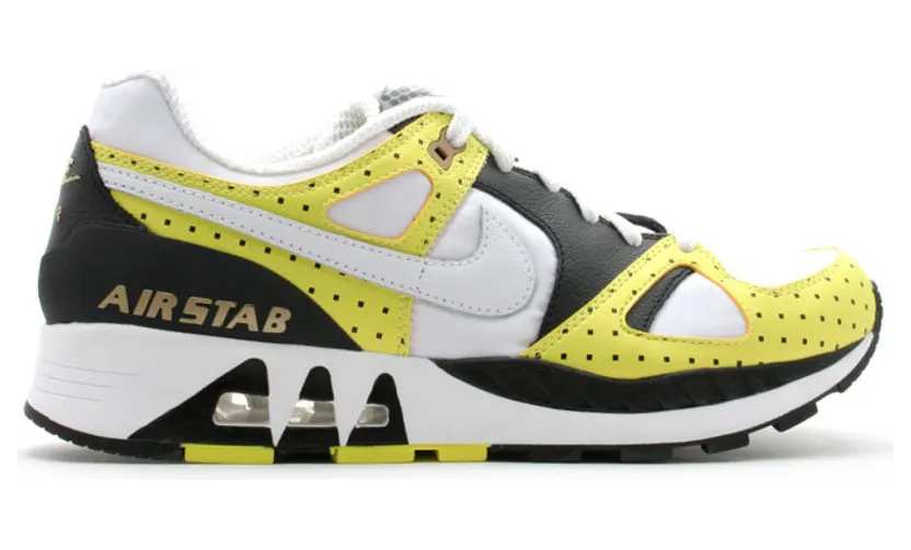 Nike Air Stab White Voltage Yellow 2007