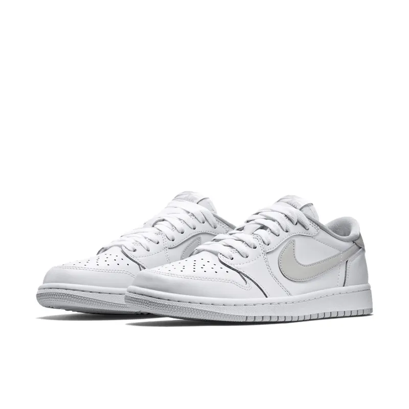 Jordan 1 Retro Low White Neutral Grey White/Neutral Grey (705329-100)