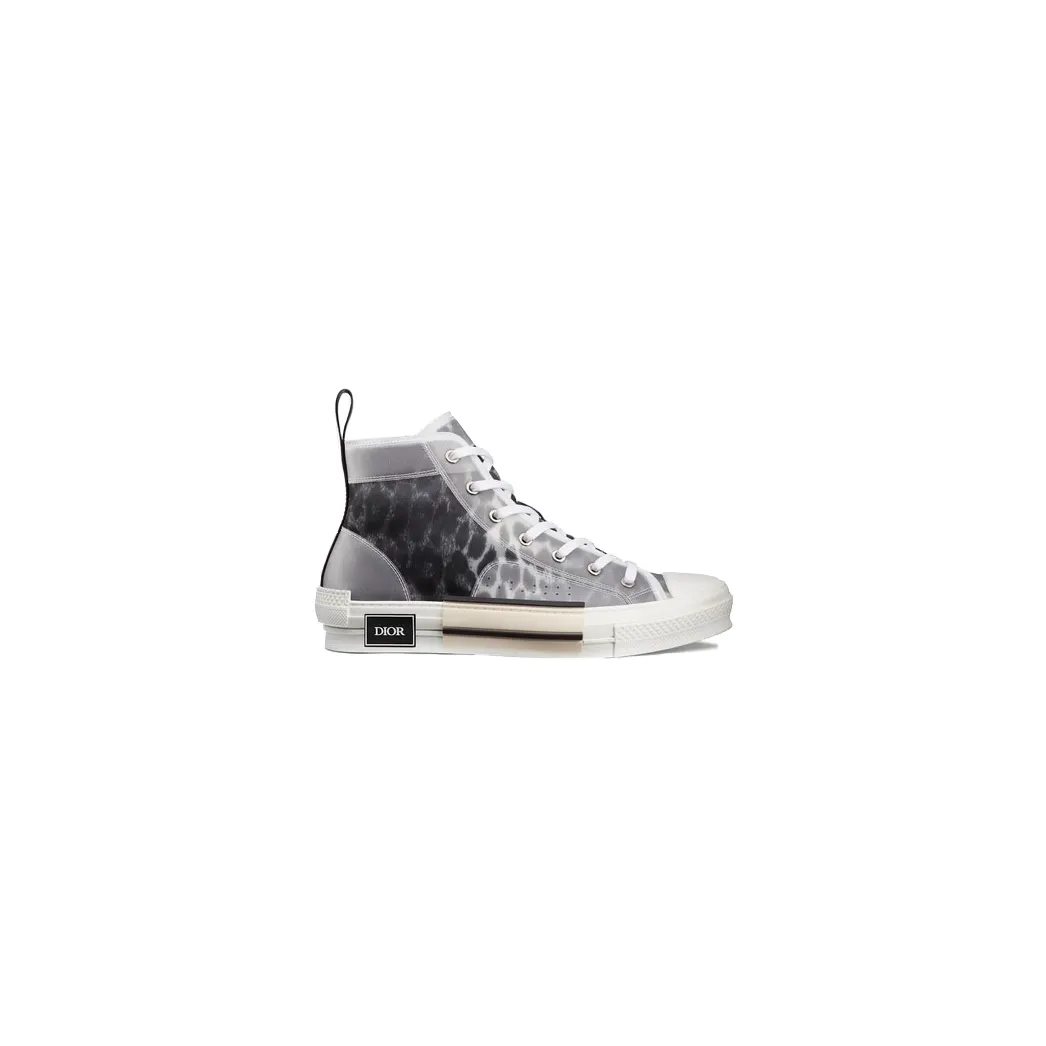 Dior B23 High Top Grey Leopard