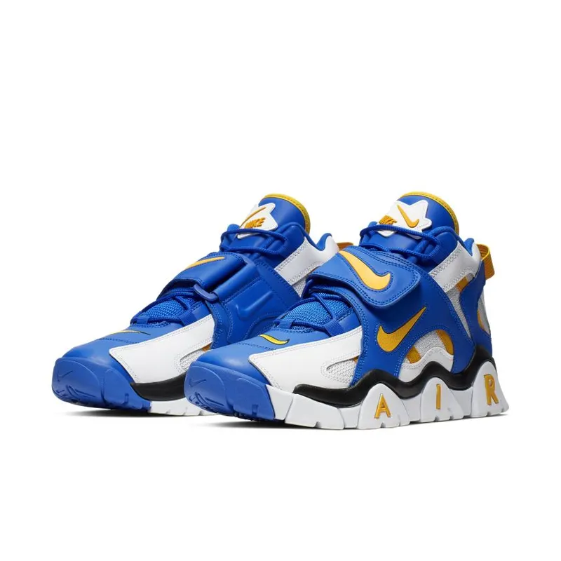 Nike Air Barrage Mid Rams White/Laser Orange-Racer Blue-Black (AT7847-100)