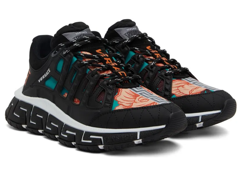 Versace Black Trigreca Sneakers (DSU8094 1A03521) (4)
