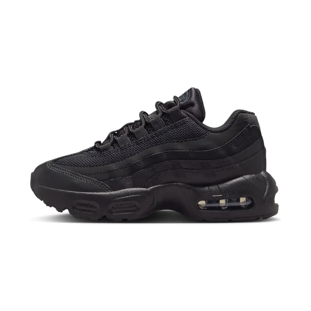 Nike Air Max 95 Recraft GS “Black / Black / Anthracite / Black” (HQ6364-001)