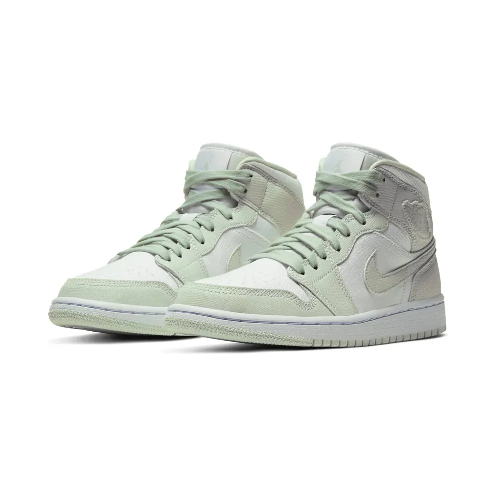 Air Jordan Womens Nike AJ I 1 Mid ‘Spruce Aura’ (2020) (CV5280-103)