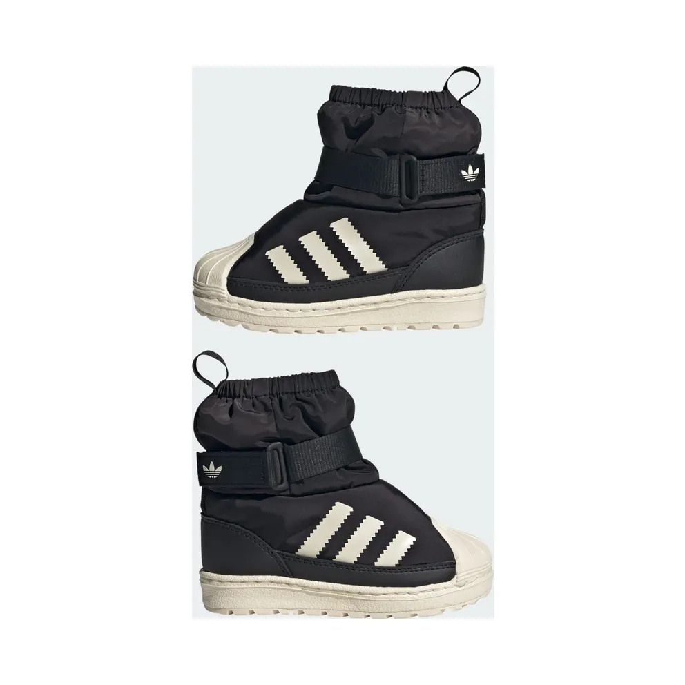 Adidas Superstar 360 Boot Kids Core Black / Wonder White / Carbon (JQ7951)