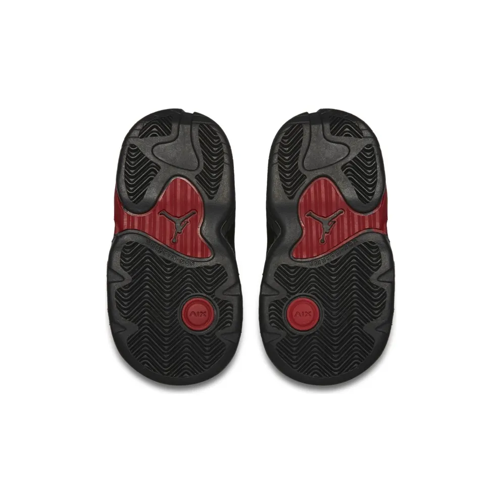 Jordan 14 Retro Last Shot 2018 (TD) Black/Varsity Red-Metallic Silver (312093-003)