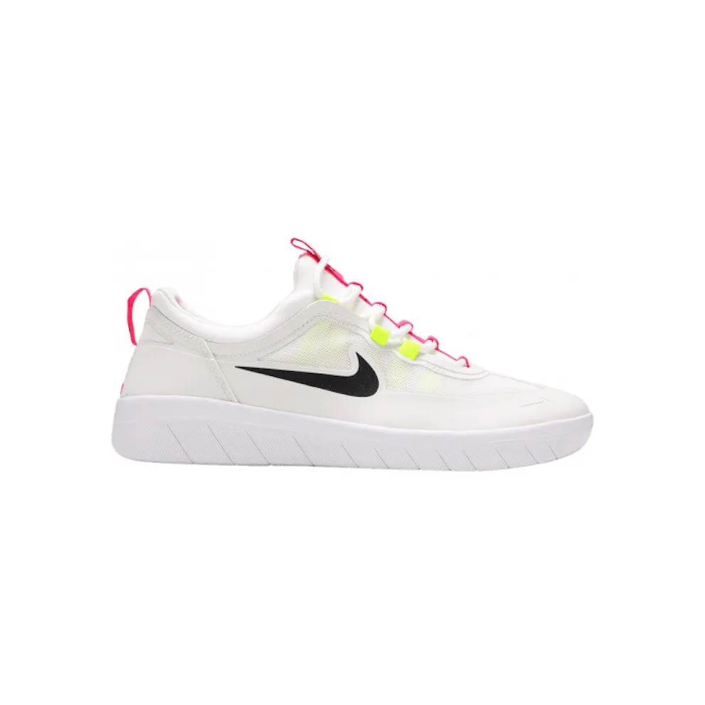 Nike Nyjah Free 2 SB White Volt (BV2078-102)