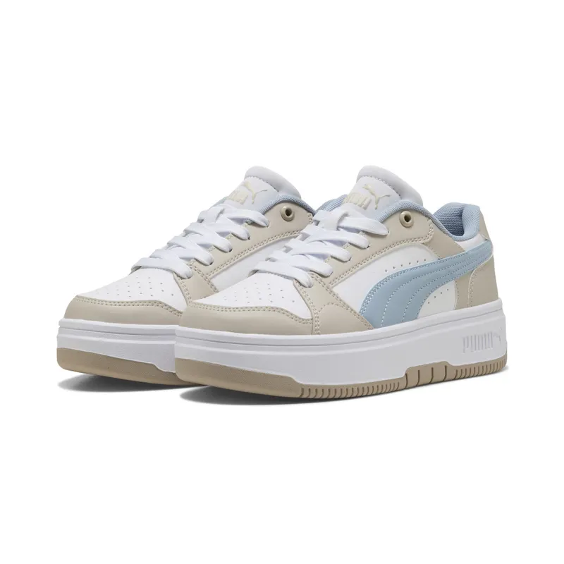 Puma Rebound Femme Low “Silver Fog / Sea Illusion / Puma White” (402592_21)