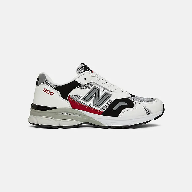 New Balance 920 MiUK 40th Anniversary White Grey Red (M920UKF)