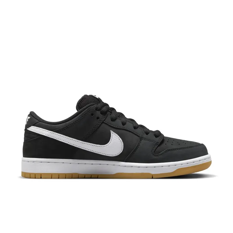 Nike SB Dunk Low Pro Black/Black/Gum Light Brown/White (CD2563-006)