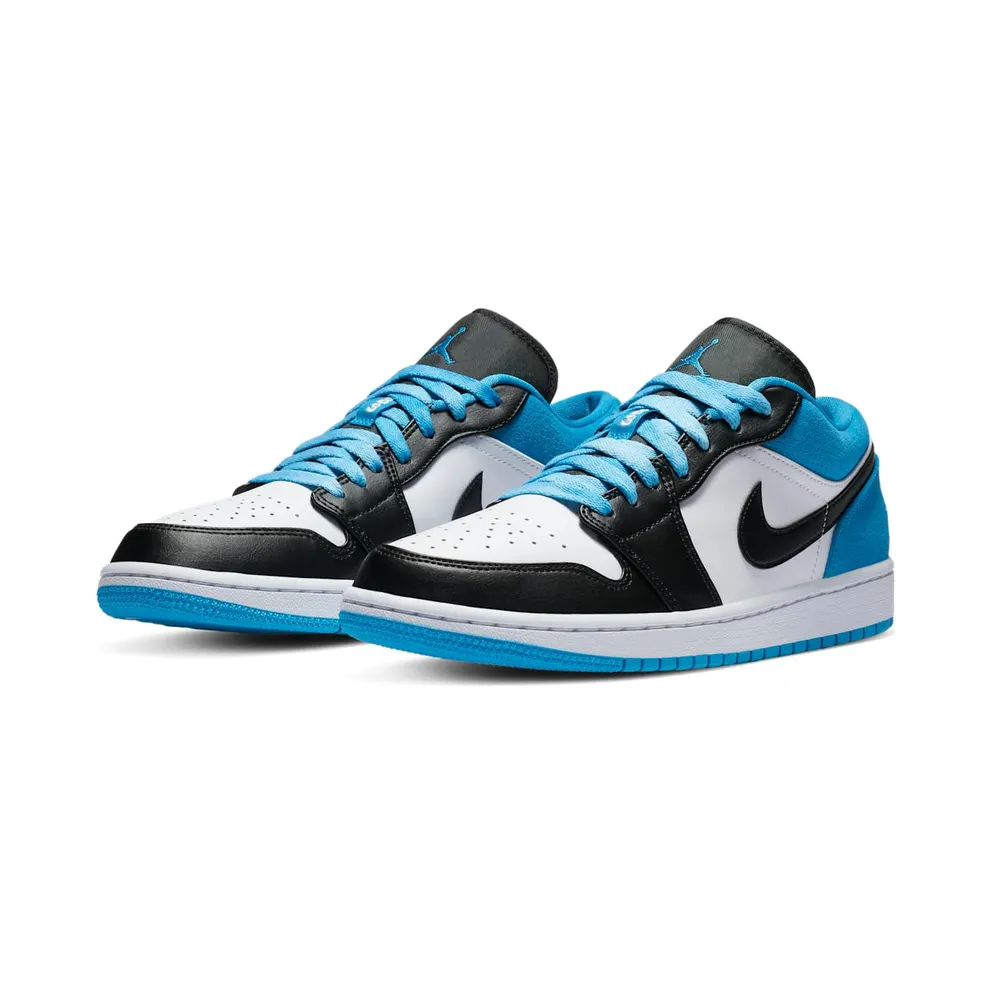 Jordan 1 Low Laser Blue Black/Black-Laser Blue-White (CK3022-004)