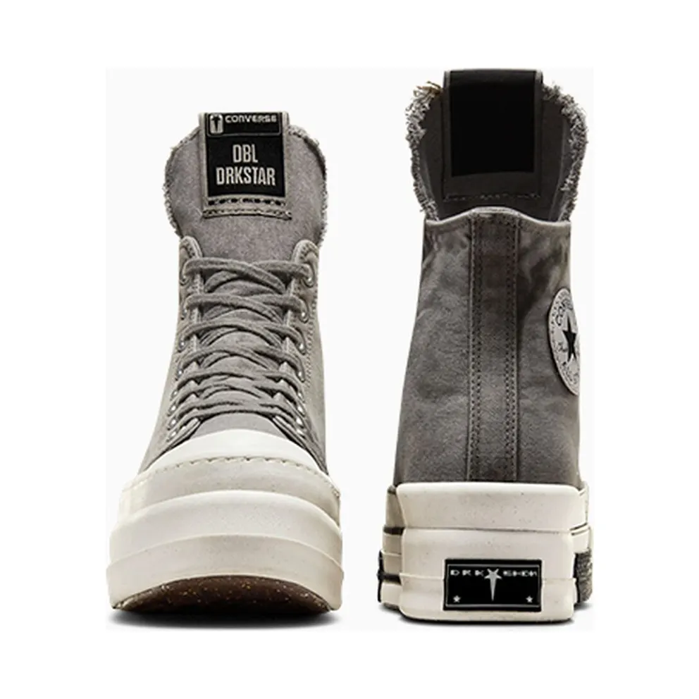 Converse DBL DRKSTAR Chuck Taylor All Star 70 Hi Rick Owens DRKSHDW Overdye Concrete (A06755C)