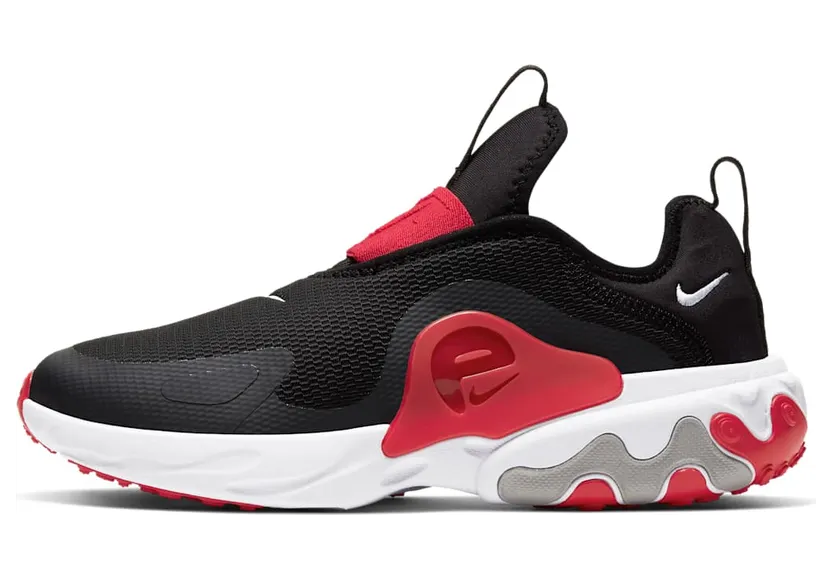 Nike React Presto Extreme’University Red’ GS Black/White/University Red (CD6884-002)