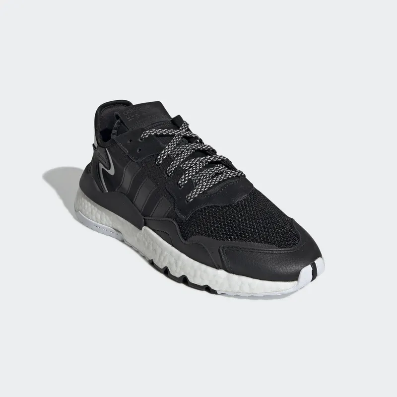 adidas Nite Jogger Core Black White Core Black/Core Black/Carbon (EE6254)