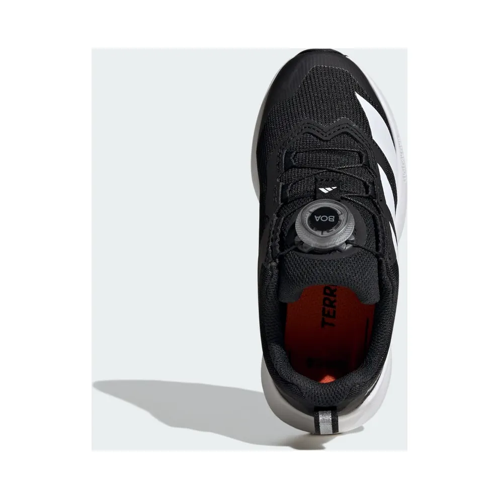 Adidas Terrex Agravic BOA Trail Running Shoes Core Black / Cloud White / Semi Impact Orange (JR6632)