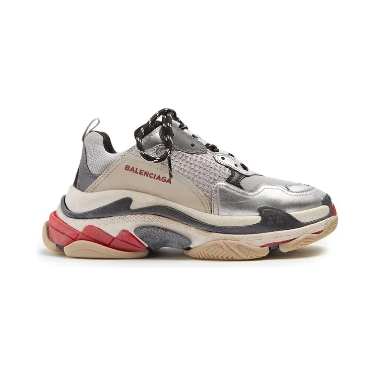 Balenciaga Triple S Silver Red (490672 W09O3-1081)