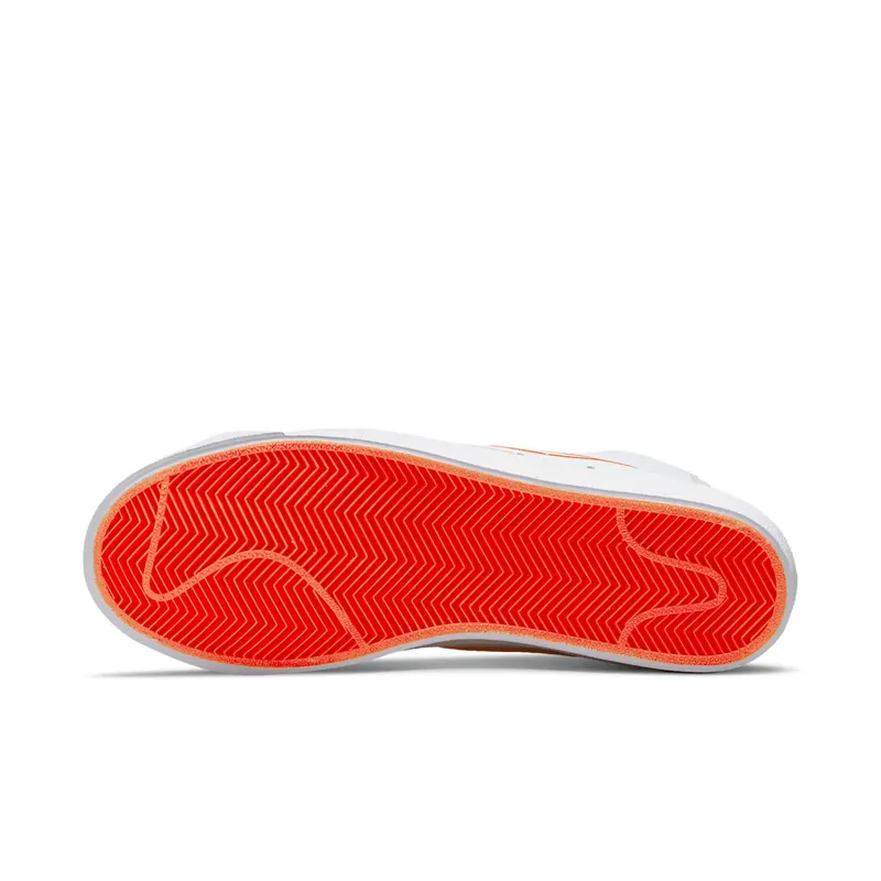 Nike Blazer Mid 77 First Use – “White / Orange / Summit White” (DH6757-100)