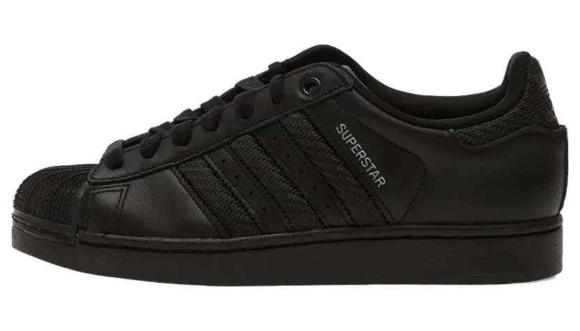 Adidas Superstar II “Black Mesh Stripes” (JQ6344)