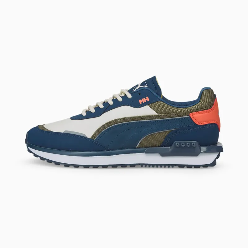 PUMA x Helly Hansen City Rider Intense Blue/White Asparagus (382338-01)