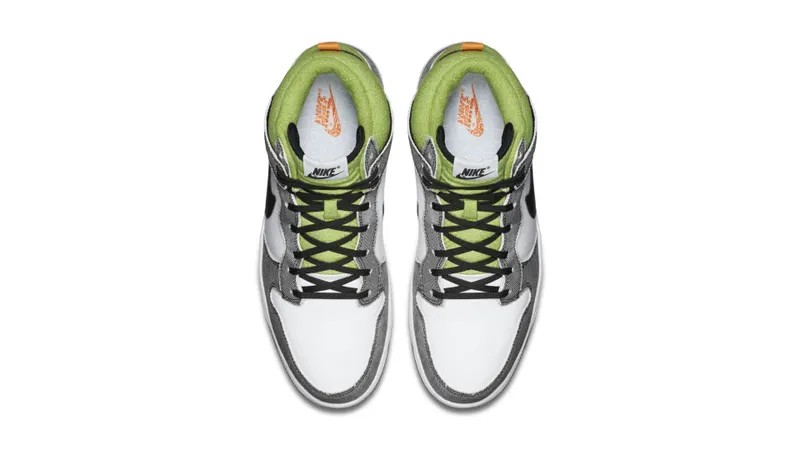 Nike Dunk CMFT Wolf White White/Wolf Grey/Green (705434-100)
