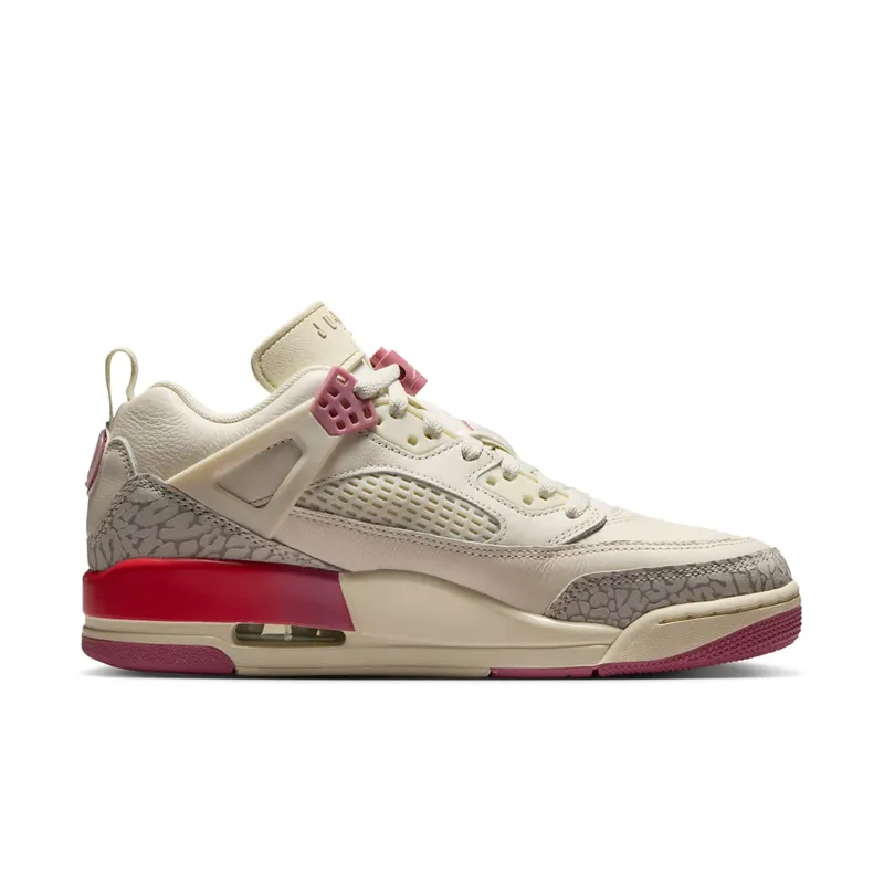 Jordan Spiz’ike Low – “Pale Ivory / Track Red / Coconut Milk / Desert Berry” (IR1836-103)